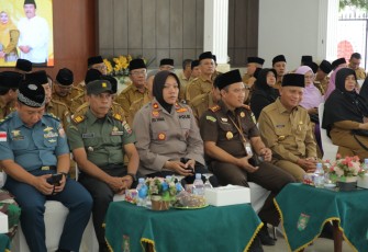 Bupati dan Forkopimda Kabupaten Asahan Lepas Jamaah Calon Haji Kabupaten Asahan Tahun 1444 H/2023 Tahap ke-II