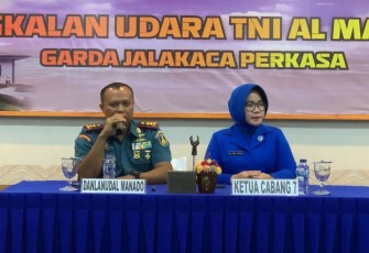 Komandan Lanudal Manado Berikan Santiaji