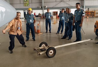 Lanudal Jakarta Gelar Penyegaran Kemampuan Ground Handling Penerbangan TNI AL