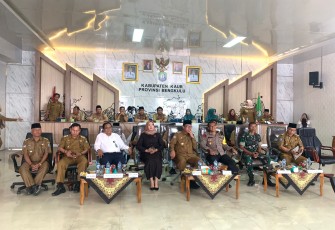 Bupati Kaur Ikuti Roadshow Virtual Kemenko PMK RI