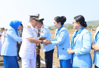 Danlantamal V Sambut Kedatangan Panglima Armada II