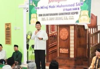 Isra Miraj 1444 H di Gerbang Utara Pulau Natuna 