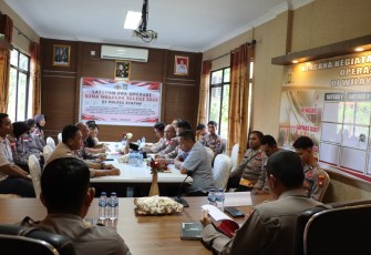 Polres Bintan Gelar Latihan Pra Operasi Bina Waspada Seligi 2023
