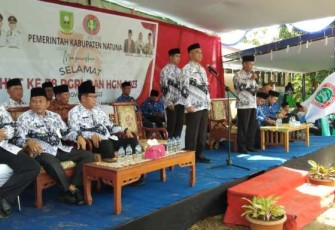 Kadis Disdikbud Natuna Hadiri HUT PGRI dan HGN ke-78Tahun 2023