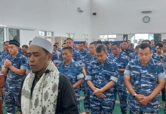 Sholat Ghaib dan Doa Bersama untuk Prajurit Terbaik TNI AU yang Gugur Melaksanakan Tugas