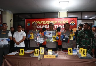 Kapolda dalam konferensi pers, Minggu (26/11/23).