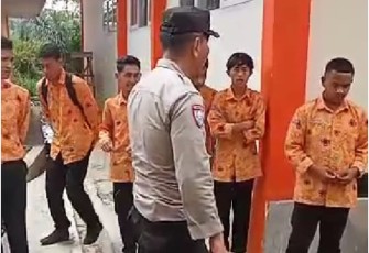 Bhabinkamtibmas Sambang ke Sekolah, Imbau Siswa Tak Gunakan Knalpot Brong