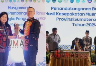 Walikota Pagar Alam Terima Penghargaan Prestasi Perencanaan, Pencapaian dan Inovasi Pembangunan Daerah Terbaik Pertama di Sumatera Selatan