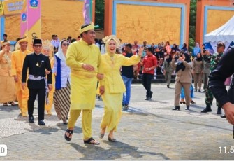 Semarak Pakaian Adat Nusantara Dalam Peringatan Hari Sumpah Pemuda di Bintan