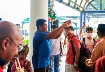 Roby Sambut Turis Perdana 2023
