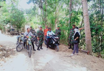 Kodim 0801/Pacitan Lakukan Surve Ke Lokasi Pengajuan TMMD Imbangan Tahun 2024 Mendatang