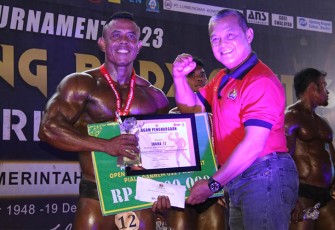 Korem 032/WRB saat Gelar Turnamen Malin Kundang Body Contest