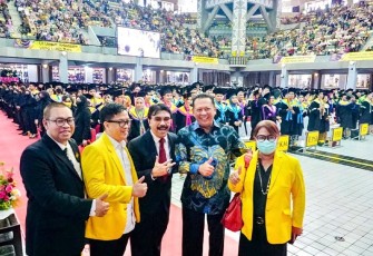 Ketua MPR RI Bamsoet saat Hadiri Wisuda Program Sarjana Universitas Indonesia, Sabtu (11/03/2023).