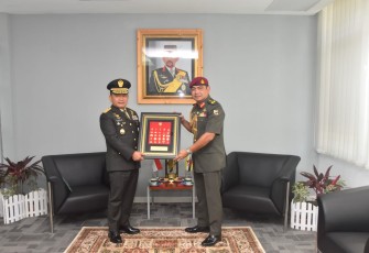 Kasad saat Kunker ke Brunei