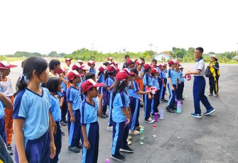Siswa SD Kunjungi Wisata Edukasi Lanudal Tanjungpinang