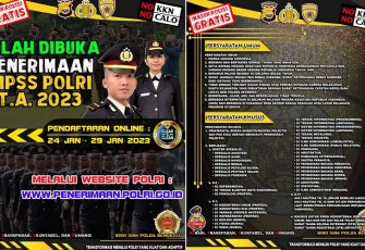 Pendaftaran Perwira Polri Sumber Sarjana 