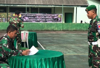  Kodim 1310/Bitung Gelar UTP Umum Intel dan Teritorial T.a 2023