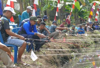Danlanudal Tanjungpinang Ajak Warga Ikuti Lomba Memancing Meriahkan HUT RI