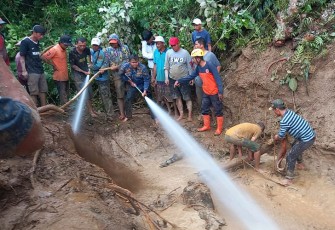 pasca pencarian korban longsor