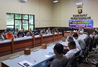Rapat Koordinasi Lintas Sektoral Pelaksanaan Pengamanan Hari Raya Idul Fitri 1444 H 