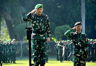 Kodam Jaya menggelar Upacara Bendera Hari Sumpah Pemuda ke-95 Tahun 2023, bertempat di Lapangan Upacara Jayakarta, Makodam Jaya. Sabtu (28/10/2023).