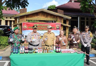 BB Miras yang dimusnahkan