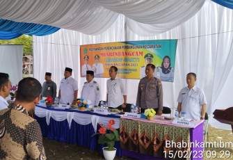 Musrenbangcam Lebong Sakti
