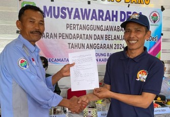MDPJ Tahun Anggaran 2024 Desa Bandung Baru