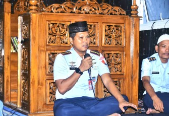 Lanud Raden Sadjad (RSA) Natuna menggelar doa bersama di Masjid Mina Lanud RSA, Kecamatan Bunguran Timur Kabupaten Natuna Provinsi Kepulauan Riau, Rabu (27/3/2024