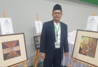 Ketua Dewan Hakim Lomba Kaligrafi MTQ Nasional 2024 Ujang Badrussalam