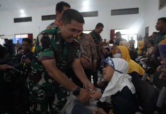 Korem 071/Wijayakusuma bersinergi bersama perwakilan Bank Indonesia Purwokerto, menggandeng segenap komponen dan elemen masyarakat Banyumas, untuk peduli membantu meringankan beban kehidupan penderita disabilitas ganda dan keluarga melalui program orang tua asuh disabilitas ganda