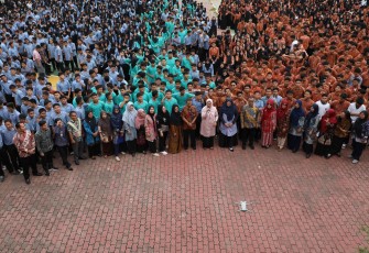 Antusias Pelajar SMA Negeri 8 Sambut Marlin