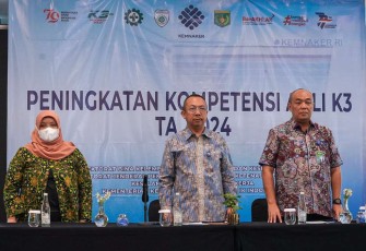 Forum peningkatan kompetensi ahli K3 tahun 2024 di Jakarta 