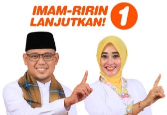 Paslon no urut 1 Imam-Ririn Pilkada Depok 2024
