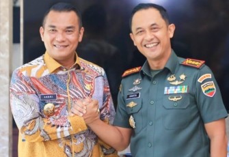 Pj. Wali Kota Andri saat Silaturahmi Bersama Dandim 0315/Tanjungpinang