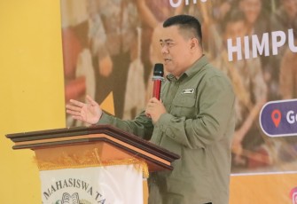  Sekda Bintan Buka Musyawarah Besar Ke IV Himpunan Mahasiswa Tambelan