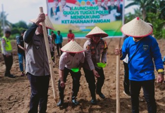 Polsek Belitang III Gelar Kegiatan Launching Gugus Tugas Polri Secara Serentak 