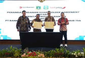 Bank Jatim dan Bank Banten Lanjutkan Proses KUB