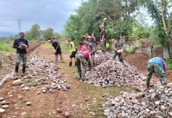 Pengerjaan Program TMMD Kodim Gowa