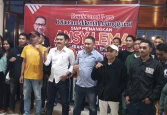 Relawan SMILE Manggarai Mendeklarasikan Dukungan Ke Ansy Lema Maju Bacagub NTT 1