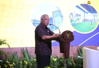 Menteri Pekerjaan Umum dan Perumahan Rakyat (PUPR) Basuki Hadimuljono