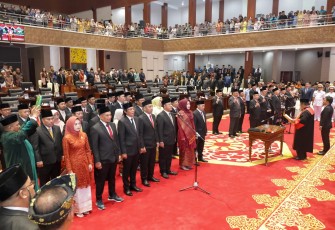 45 Anggota DPRD Kepri Periode 2024-2029 Resmi Dilantik