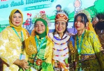Dewi Ansar Sebut HAN ke-40 di Papua Sebagai Momentum Bersejarah untuk Perlindungan dan Literasi Digital Anak