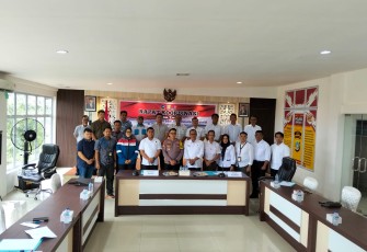 Polres Bintan Gelar Rapat Koordinasi Mencegah Permasalahan BBM Jenis Biosolar Bersubsidi