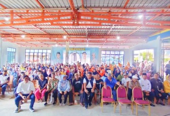 Ribuan Masyarakat Hadir di Kampanye Roby-Deby di Wilayah Kecamatan Srikwala Lobam