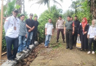 Desa Sido Makmur saat Gelar Monev Pekerjaan Tahun 2024
