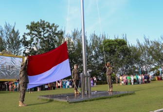 Upacara HUT ke-22 Provinsi Kepri