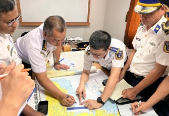 Bakamla RI dan VCG Perkuat Kerjasama Lewat Latihan SAR serta Olahraga Persahabatan