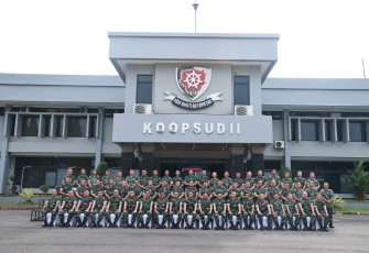 Danlanud Sultan Hasanuddin Mengikuti Entry Briefing Panglima Komando Operasi Udara II