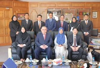 JAM-Datun R Narendra Jatna Selaku Head of Indonesian Attorney General Delegation Melaksanakan Courtesy Call kepada Jaksa Agung Brunei Darussalam